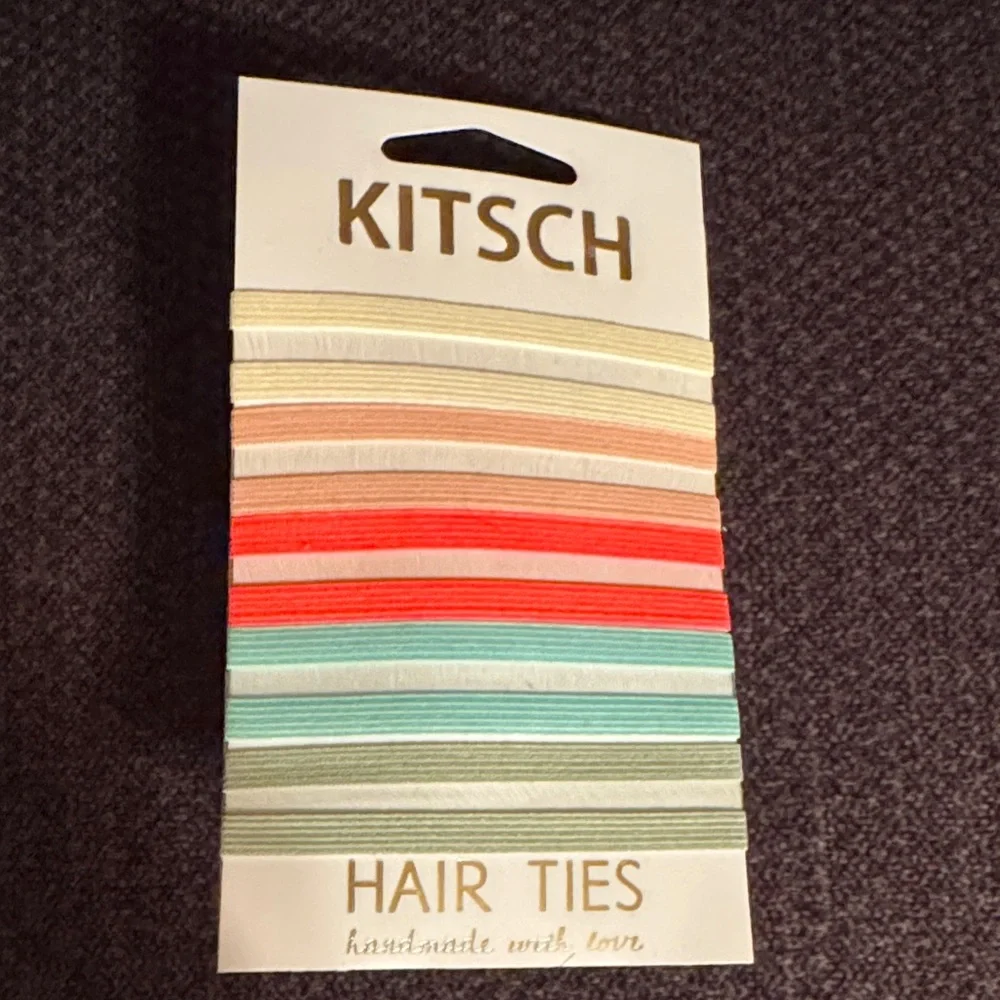 Kitsch Pastel and Bright Hair Ties Collection - Picture 1 of 3